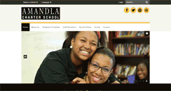 Desktop Screenshot of amandlacharterschool.org