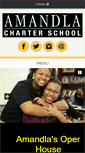 Mobile Screenshot of amandlacharterschool.org